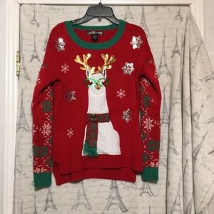 Ugly Christmas sweater Ladies Sz S